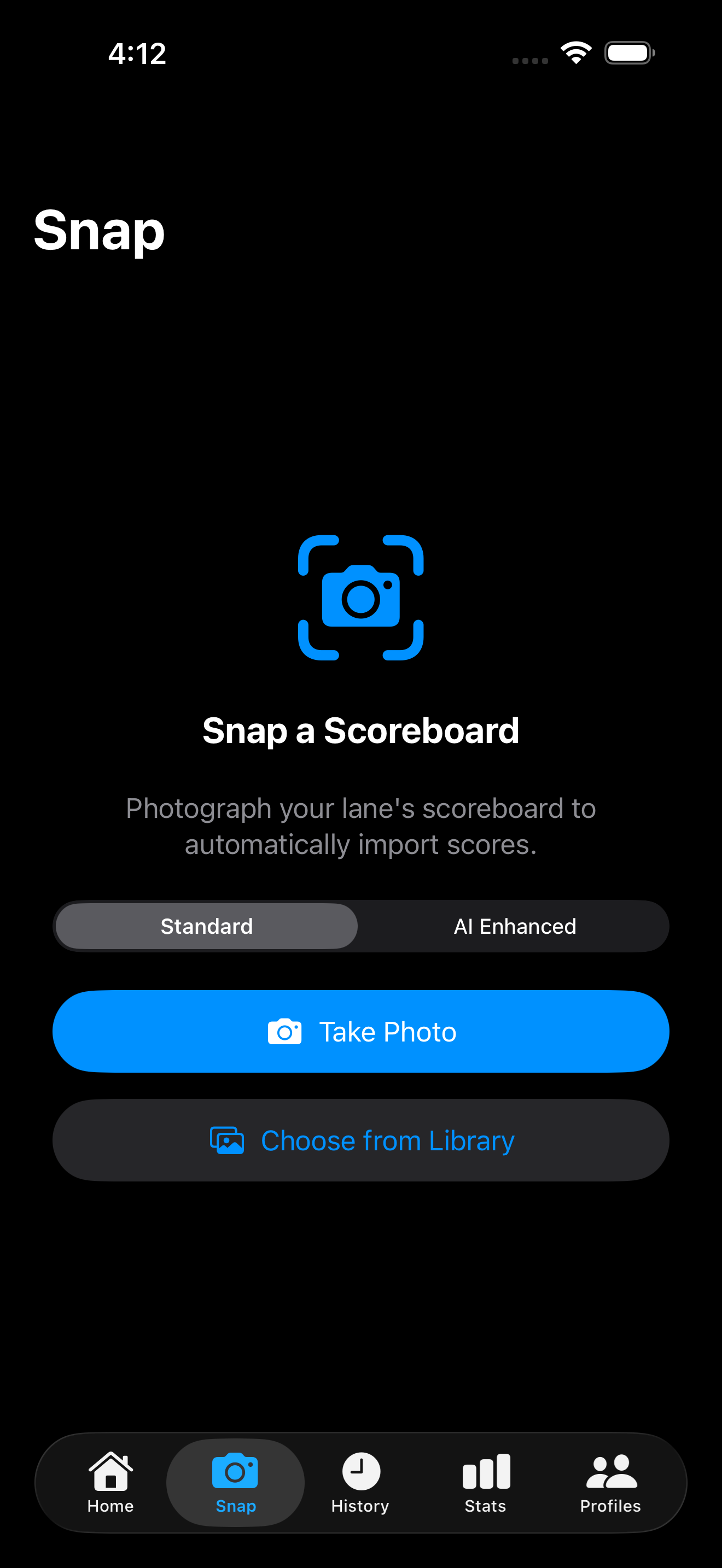 Snap — Standard Scan